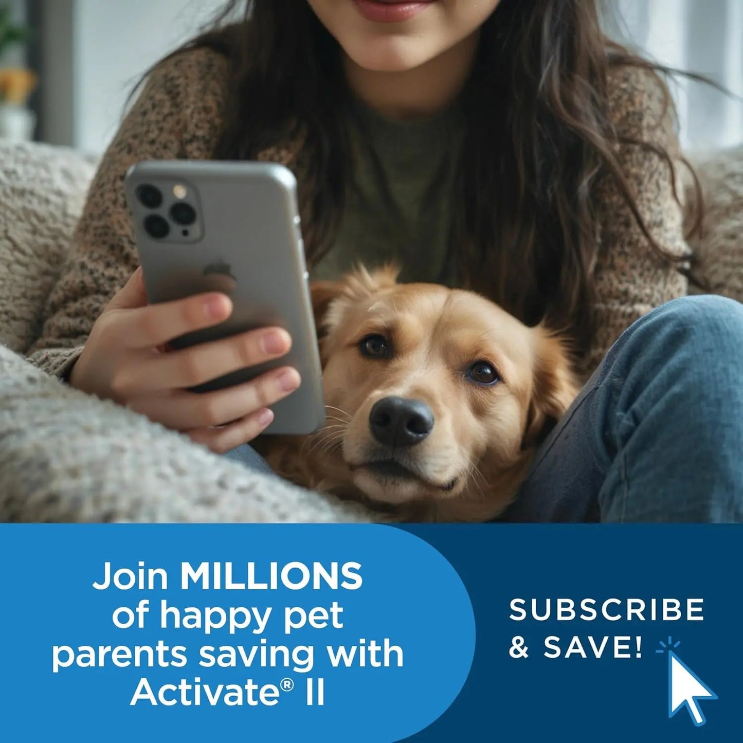 Activate II Flea and Tick Prevention for Dogs | 4 Count | Medium Dogs 11-20 Lbs | Topical Drops | 4 Months Flea Treatment