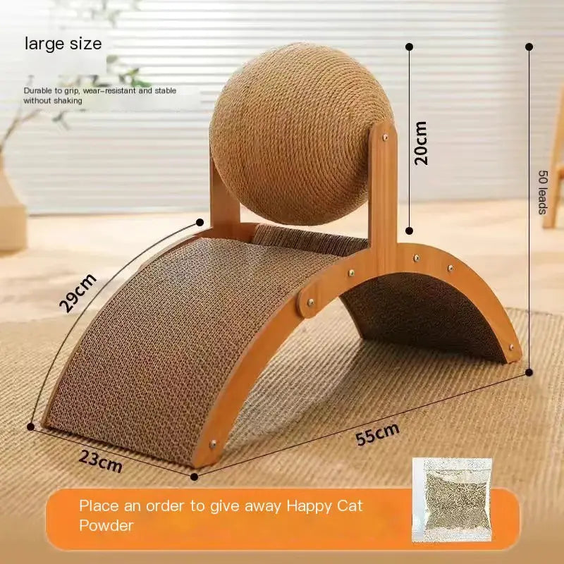CatBall™ Scratching Post - Durable Vertical Cat Toy (One Piece) Cats And Dogs Supply