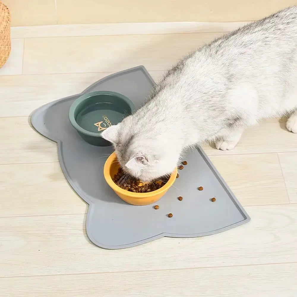 1PC Pet Placemats Are Waterproof and Non-Slip to Prevent Food and Water Spills and Easy to Clean for Dogs and Cats