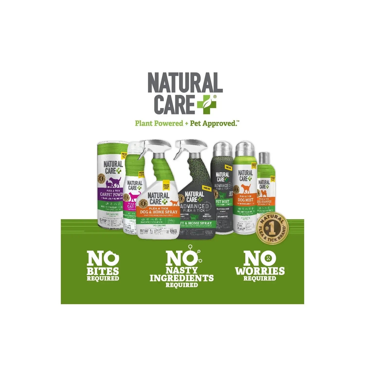 Flea and Tick Carpet Powder - 8.1 Ounce Canister