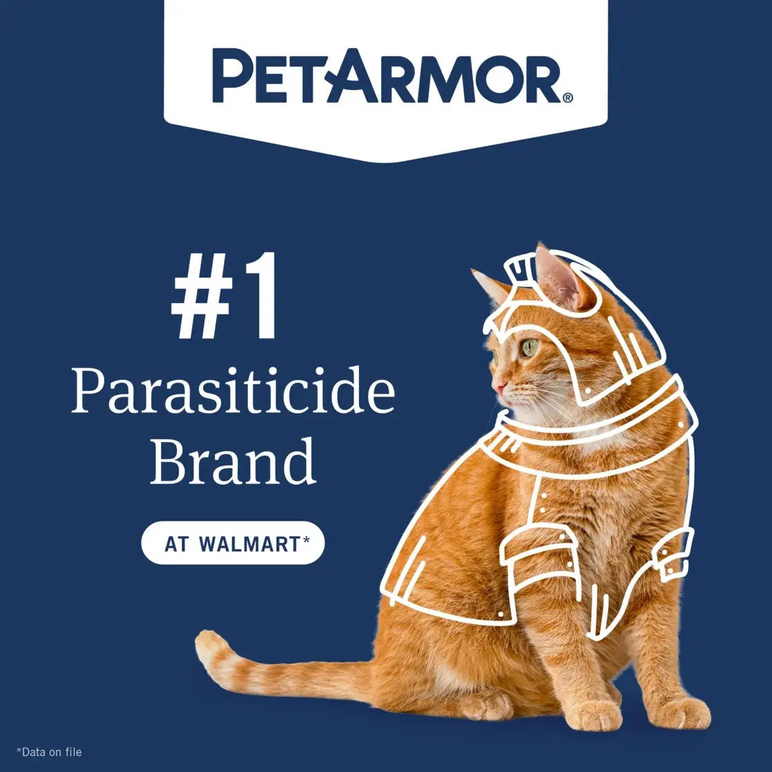 Flea & Tick Treatment for Cats over 1.5 Lbs, 3 Monthly Applications