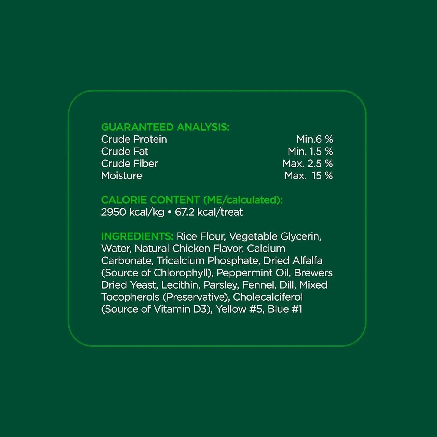 Dental Chews for Dogs, 20 Count, Vet-Recommended Mint-Flavored Treats for Medium Dogs 25-50 Lbs, Dental Bones Clean Teeth, Fight Bad Breath, and Removes Plaque and Tartar