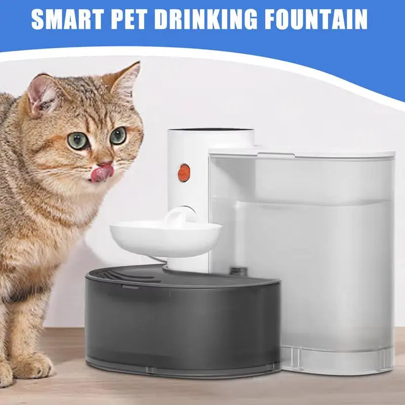 Smart Wireless Fountain – 3L Automatic Water Dispenser for Cats & Small Pets