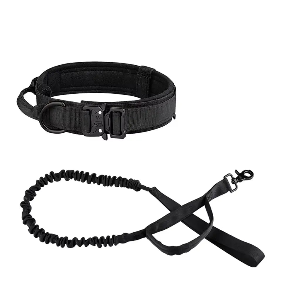Tactical Dog Collar & Leash Set – Power, Control & Comfort for Every Adventure