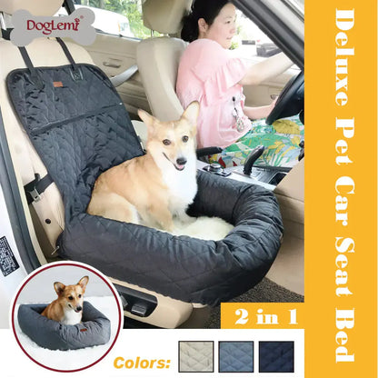 New Multifunctional Pet Car Bed with Thick Cushion Cats And Dogs Supply