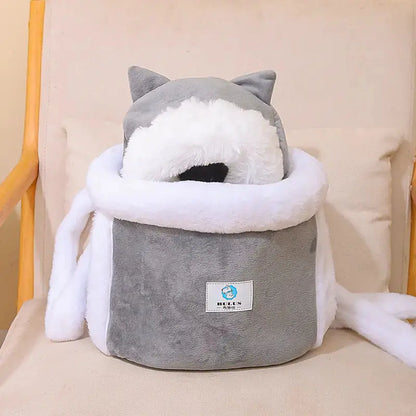 Cute Cat Backpack and Indoor Cat Bed Combo Cats And Dogs Supply