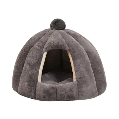 Pumpkin Shaped Cozy Cat & Dog House Tent Cats And Dogs Supply