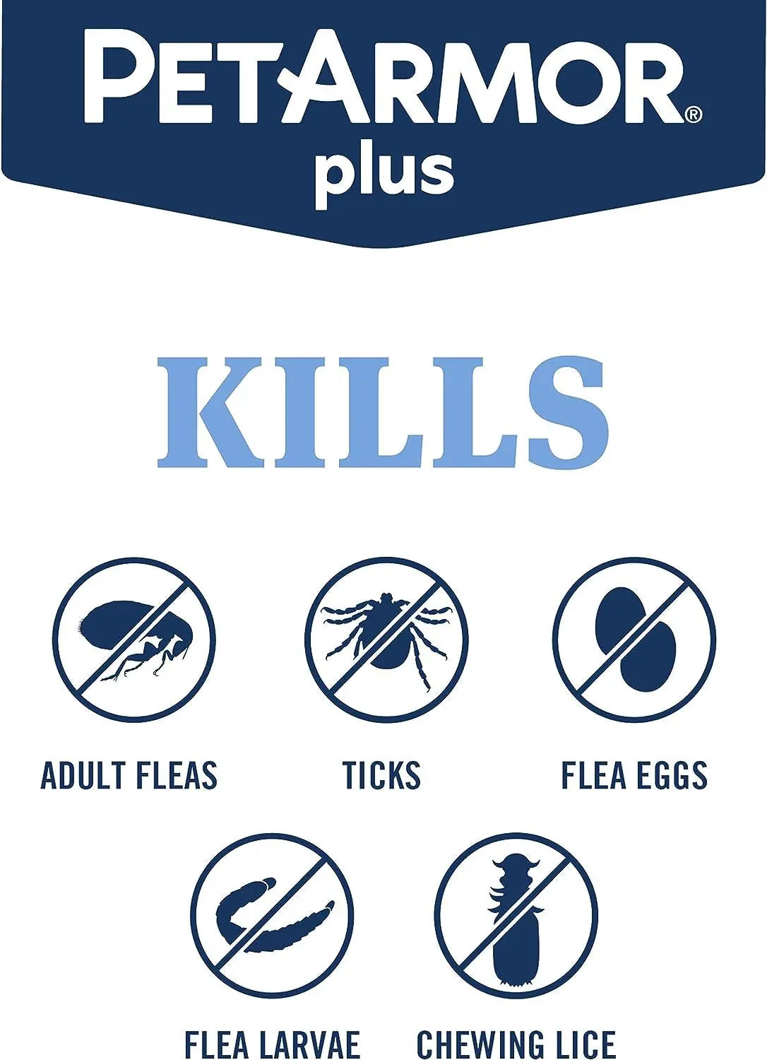 plus Flea and Tick Prevention for Cats, Cat Flea and Tick Treatment, 3 Doses, Waterproof Topical, Fast Acting, Cats over 1.5 Lbs