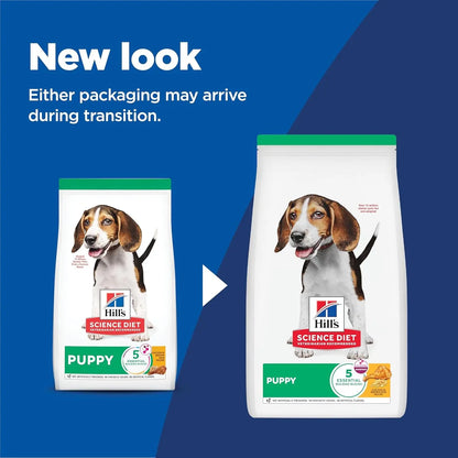 Premium Puppy Nutrition Dry Dog Food with Chicken & Brown Rice, 4.5 lb Bag