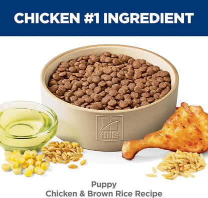 Premium Puppy Nutrition Dry Dog Food with Chicken & Brown Rice, 4.5 lb Bag