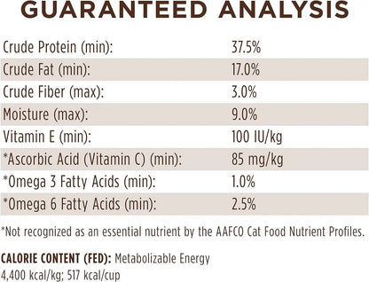 Limited Ingredient Diet, Natural Dry Cat Food, Grain Free Recipe - Real Salmon, 4.5 Lb. Bag