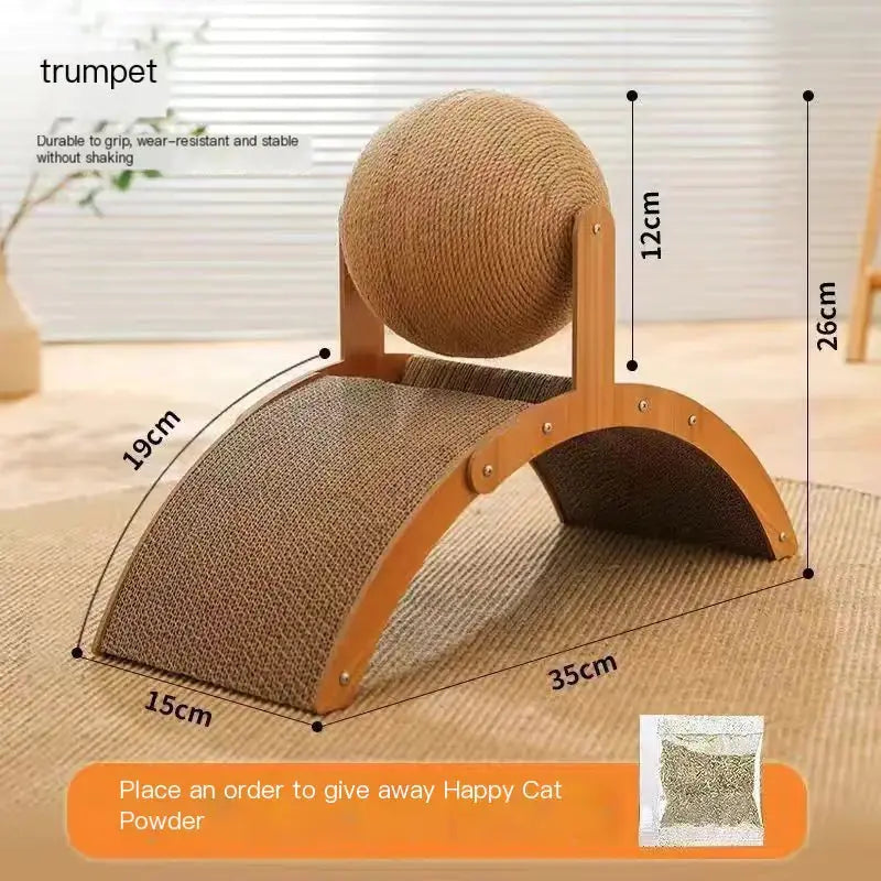 CatBall™ Scratching Post - Durable Vertical Cat Toy (One Piece) Cats And Dogs Supply