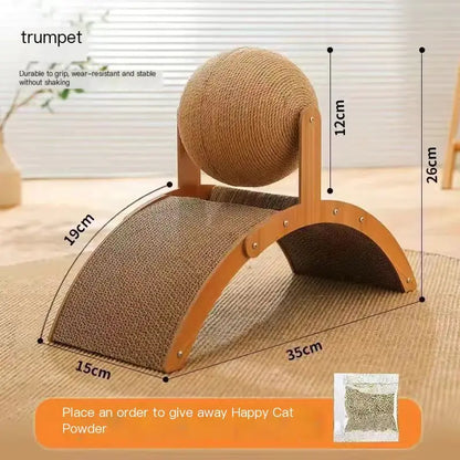 CatBall™ Scratching Post - Durable Vertical Cat Toy (One Piece) Cats And Dogs Supply