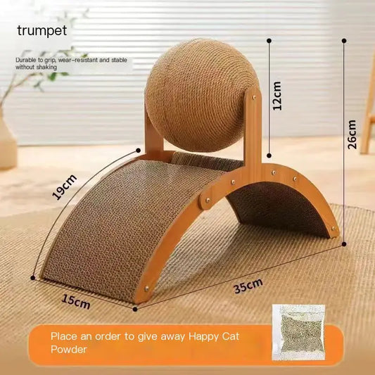 CatBall™ Scratching Post - Durable Vertical Cat Toy (One Piece) Cats And Dogs Supply