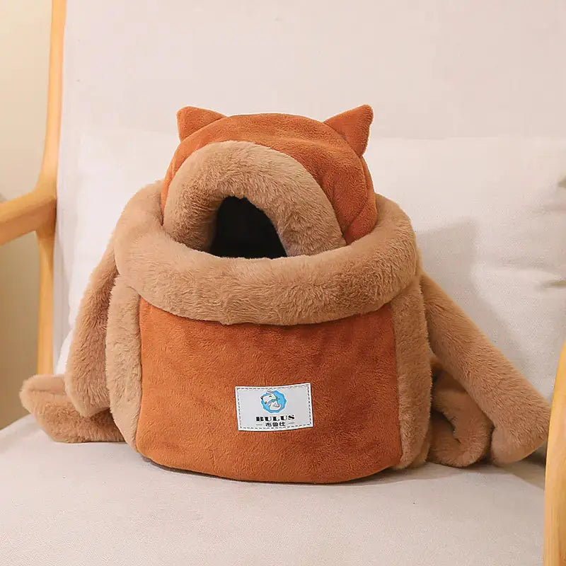 Cute Cat Backpack and Indoor Cat Bed Combo Cats And Dogs Supply
